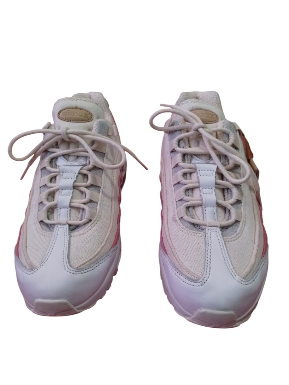 Nike Air Max 95 QS Plant Color Pack Crimson Tint Cream Women's 8 Lace Up - Picture 2 of 6